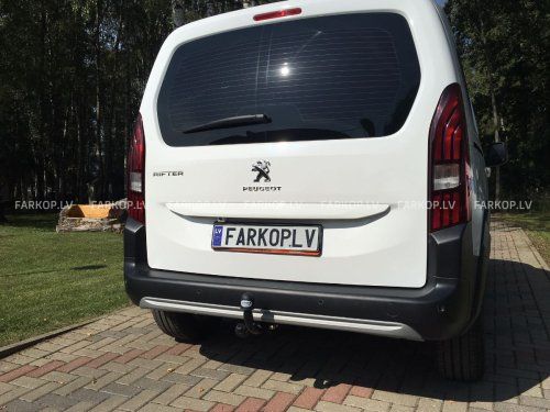 Фаркоп  CITROEN BERLINGO,OPEL COMBO,PEUGEOT PARTNER/RIFTER,TOYOTA PROACE CITY/CITY VERSO/CITY FURGON